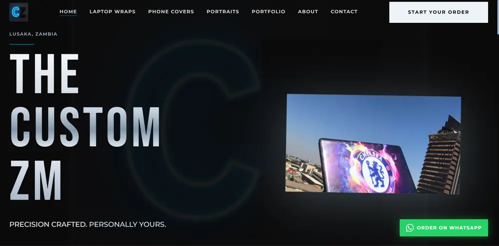 The Custom ZM website
